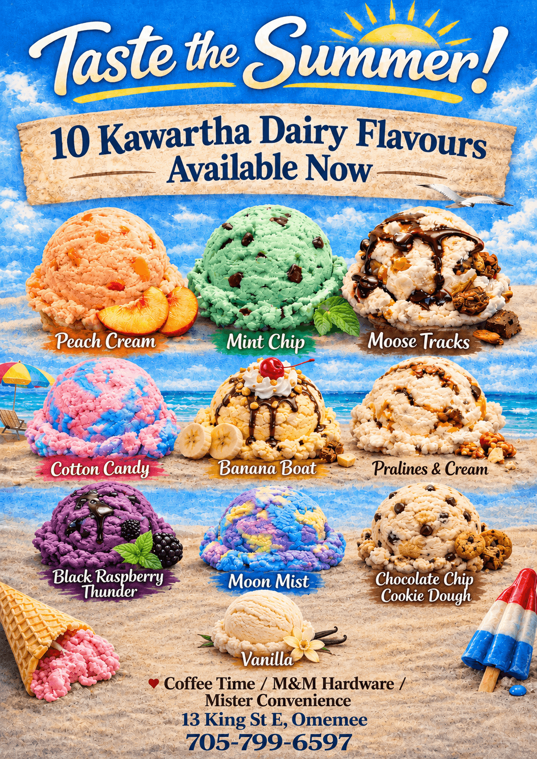 Kawartha Dairy summer flavours available now