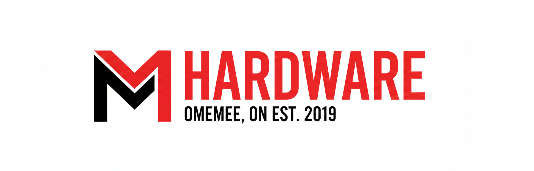 M Hardware Omemee logo