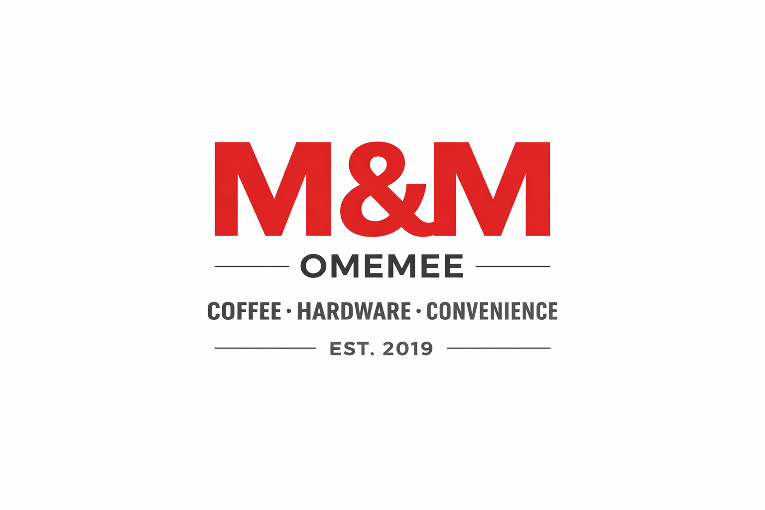 M&M Hardware / Coffee Time / Mister Convenience main logo